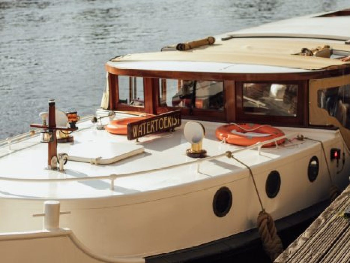 a boat sitting on top of a table